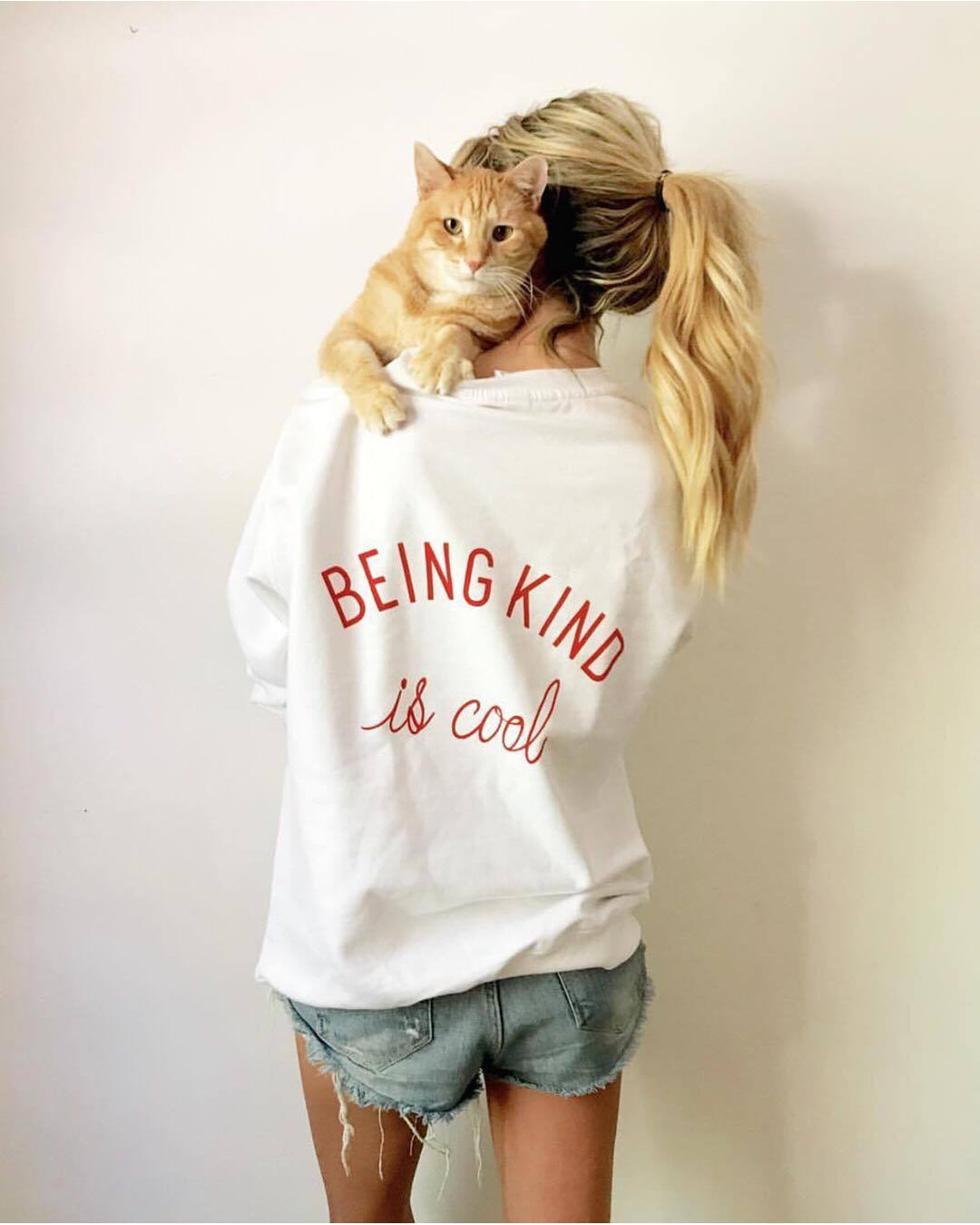 Being nice clearance is cool sweatshirt