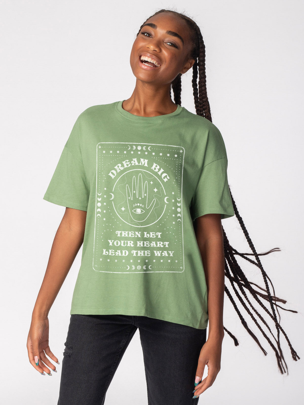 Dream Big Oversized Tee | Wholesome Culture